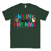 Sports Green merry and pregnant Classic Tee - MaliasSmallBusiness