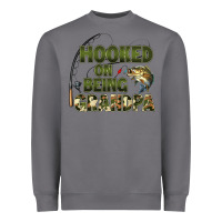 Storm fish lures hooked on being grandpa Heavyweight Sweatshirt - Artiststas