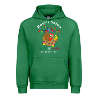 Emerald logo for rosys saon mexicano Urban Hoodie - CowhideDigitalArt