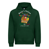 Foreset Green logo for rosys saon mexicano Urban Hoodie - CowhideDigitalArt