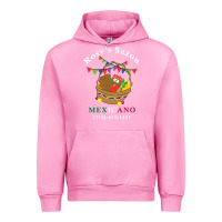 Fuchsia Pink logo for rosys saon mexicano Urban Hoodie - CowhideDigitalArt