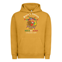 Pigment Peanut Butter logo for rosys saon mexicano Urban Hoodie - CowhideDigitalArt
