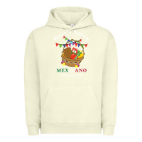 Pigment Pistachio logo for rosys saon mexicano Urban Hoodie - CowhideDigitalArt