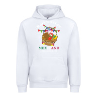 White logo for rosys saon mexicano Urban Hoodie - CowhideDigitalArt