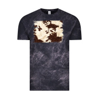 Cloud Black brown cowhide background Vintage Tee - NancyCooperArtShop