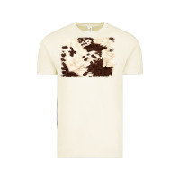 Vintage Arctic brown cowhide background Vintage Tee - NancyCooperArtShop