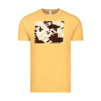 Vintage Mustard brown cowhide background Vintage Tee - NancyCooperArtShop