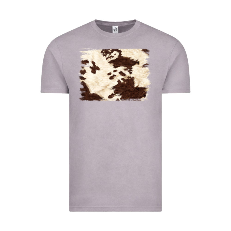 Brown Cowhide Background Vintage Tee by NancyCooperArtShop | Teevron