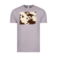 Vintage Zinc brown cowhide background Vintage Tee - NancyCooperArtShop