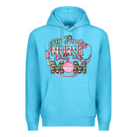 Ocean Blue My favorite Nurse calls me mom Premium Hoodie - CowGirlArtShop