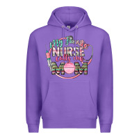 Purple My favorite Nurse calls me mom Premium Hoodie - CowGirlArtShop