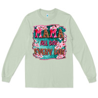 Matcha mama all day everyday Long Sleeve Tee - LillyAllenDesigns