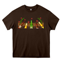 Chocolate Brown beer party for christmas Heavy Core Tee - AdoDesignShop