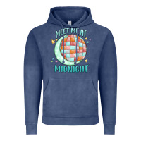 Vintage Denim meet me at midnight Vintage Hoodie - MaliasSmallBusiness