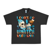 Pigment Black i don't do winter very well Urban Heavy Tee - MaliasSmallBusiness