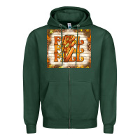 Sports Green fall with lightning bolt Zipper Hoodie - TumblerDesignByShophia