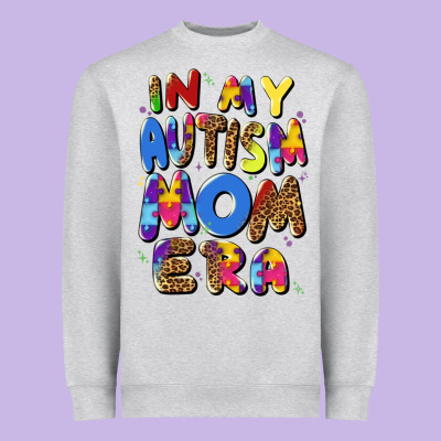 In My Autism Mom Era Heavyweight Sweatshirt Designed By Artiststas