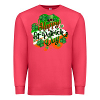 Cardinal Happy St. Patrick's Day Premium Sweatshirt - CowGirlArtShop
