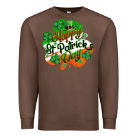 Chestnut Happy St. Patrick's Day Premium Sweatshirt - CowGirlArtShop