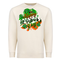 Sandshell Happy St. Patrick's Day Premium Sweatshirt - CowGirlArtShop