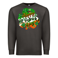 Smoke Happy St. Patrick's Day Premium Sweatshirt - CowGirlArtShop