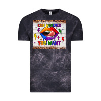 Cloud Black kiss whoever you want tumbler Vintage Tee - JahusDesignShop