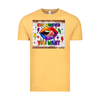 Vintage Mustard kiss whoever you want tumbler Vintage Tee - JahusDesignShop