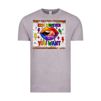 Vintage Zinc kiss whoever you want tumbler Vintage Tee - JahusDesignShop