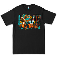 Black love my tribe native american indian headdress Premium Tee - Artiststas
