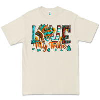 Bone love my tribe native american indian headdress Premium Tee - Artiststas