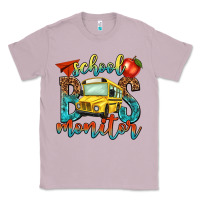 Lilac school bus monitor Classic Tee - NancyCooperArtShop