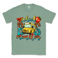 Sage school bus monitor Classic Tee - NancyCooperArtShop