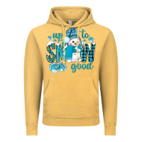 Vintage Mustard up to snow good and cute snowman Vintage Hoodie - NancyCooperArtShop
