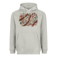Moon Dust Baseball leopard glitter background Heavyweight Hoodie - HowdyJamesFarm
