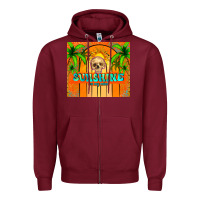 Burgundy sunshine on my mind Zipper Hoodie - TumblerDesignByShophia
