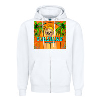 White sunshine on my mind Zipper Hoodie - TumblerDesignByShophia