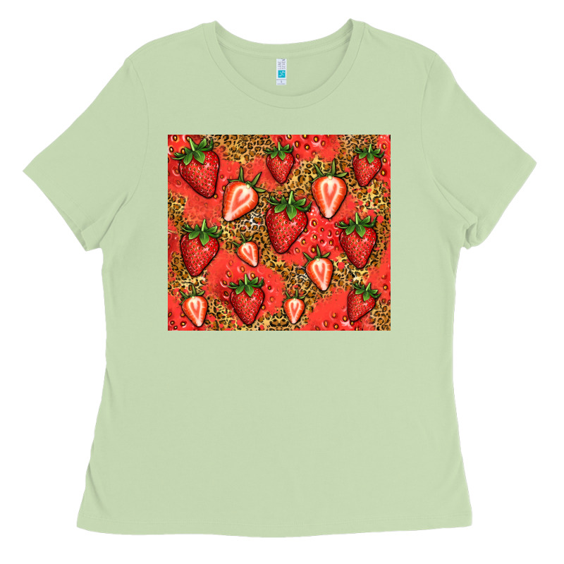 Strawberries Ladies Tee by Jasminsmagicworld | Teevron