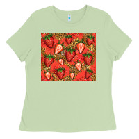 Matcha strawberries Ladies Tee - Jasminsmagicworld