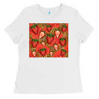 White strawberries Ladies Tee - Jasminsmagicworld