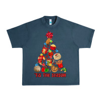 Midnight Navy tis the season mexican christmas Urban Heavy Tee - MaliasSmallBusiness