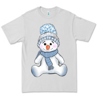 Dove Grey winter snowman Premium Tee - AdoDesignShop