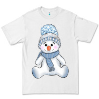 White winter snowman Premium Tee - AdoDesignShop
