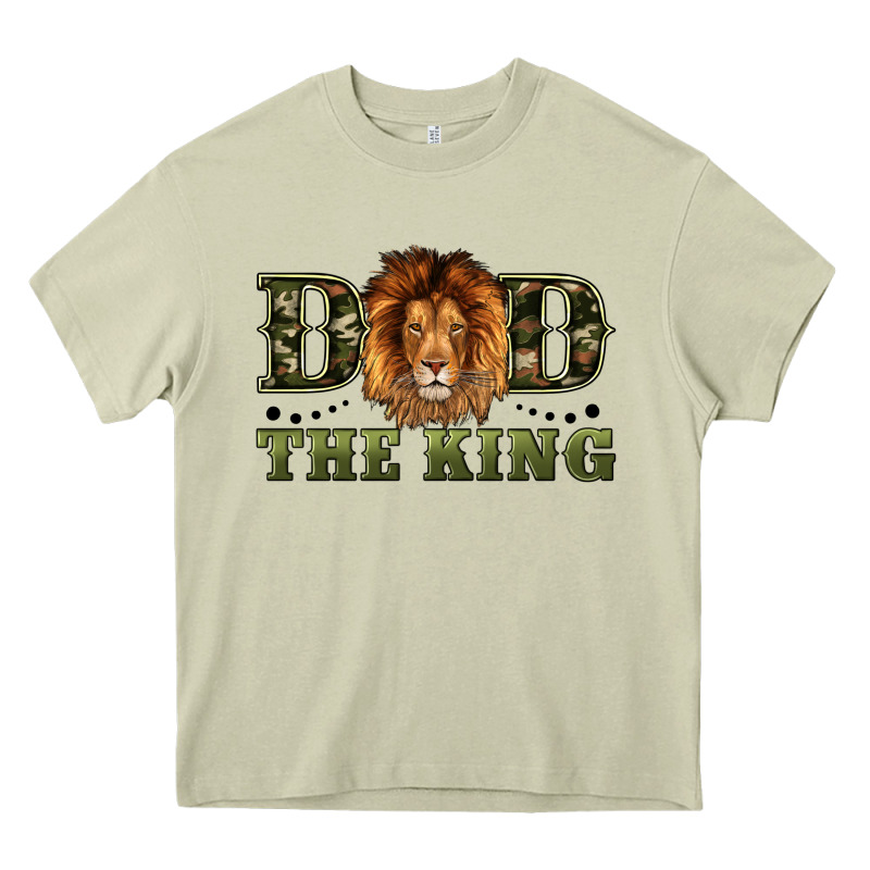 Dad The King Heavy Core Tee by Artiststas | Teevron