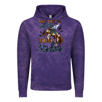 Cloud Purple and they call the thing rodeo cowboy Vintage Hoodie - MaliasSmallBusiness