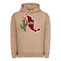 Pigment Burro Merry Christmas Urban Hoodie - CowhideDigitalArt