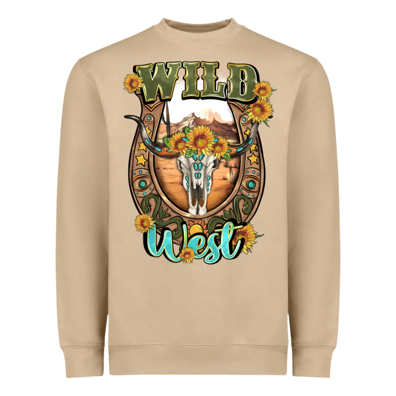 Wild West Heavyweight Sweatshirt by Artiststas | Teevron