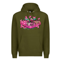 Army Green Cancer pumpkins Cancer Awareness Premium Hoodie - HowdyJamesFarm
