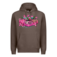 Coffee Cancer pumpkins Cancer Awareness Premium Hoodie - HowdyJamesFarm