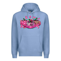 Colony Blue Cancer pumpkins Cancer Awareness Premium Hoodie - HowdyJamesFarm
