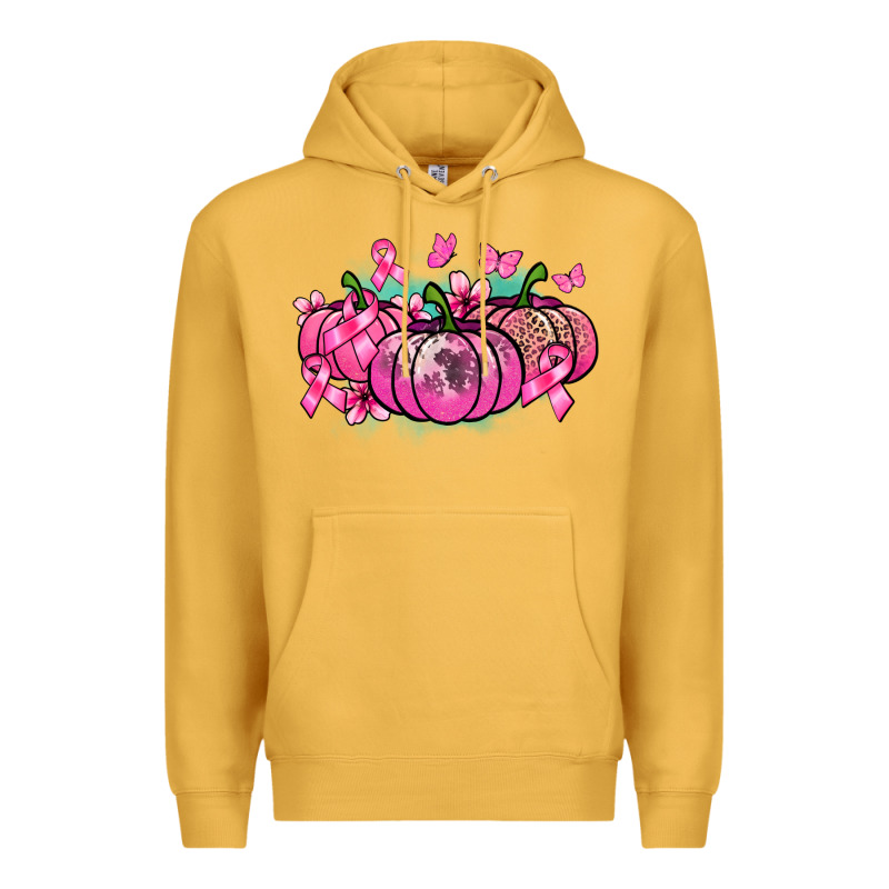 Cancer Pumpkins Cancer Awareness Premium Hoodie by HowdyJamesFarm | Teevron